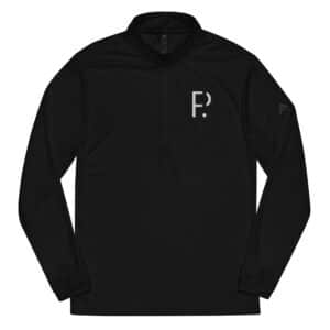 Black Quarter zip pullover